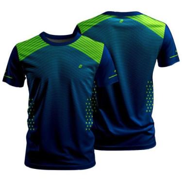 Imagem de Camiseta Masculina Dry Fit Esportiva Treino Academia Dia a Dia Confort