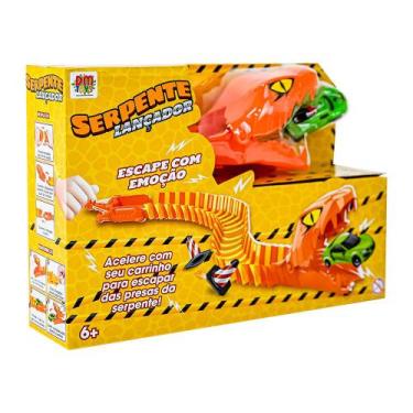 Imagem de Brinquedo Serpente Lançador com Carrinho - DM Toys - DM BRASIL