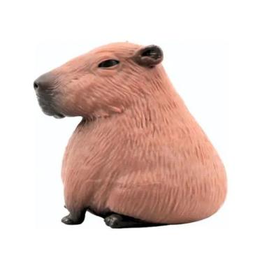Imagem de Brinquedo Capivara Estica Divertida 12 Cm - Dm Toys - COMERCIAL DM BRA