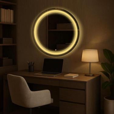 Imagem de Espelheira 80X80 E08 Polido Sup Par Led Jat 01 Amarelo 220 - Vmex