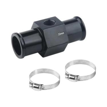 Imagem de Adaptador De Sensor De Temperatura De Água Preto 1/8 NPT Para Mangueir