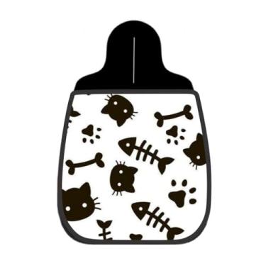 Imagem de Lixeira De Carro Organizador Lixinhocar Patas Ossos Espinhas Peixe