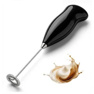 Imagem de Mini Misturador Batedor Mixer Elétrico Para Claras de Ovos Leite Café Cores Sortidas Utensílios de Cozinha Pilha