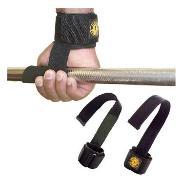 Imagem de Straps Monster Par Academia Costas Punho Musculação Luva Cor