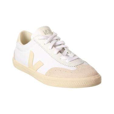 Imagem de Veja Tênis feminino de vôlei branco - Aqua, Branco/Pierre, 34