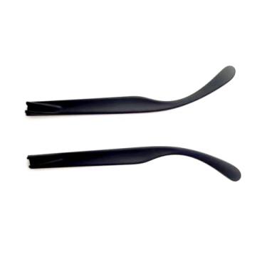Imagem de Locitudde Hastes de substituição para óculos de sol Oakley Frogskins OO9013 OO9245 OO9374 OO8131 1 par, Preto fosco, 138mm