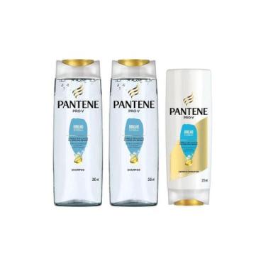 Imagem de Kit Pantene Brilho Extremo 2 Shampoo 200Ml + 1 Cond 175Ml