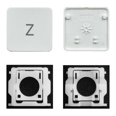 Imagem de GRMTRV Dobradiça individual de substituição para teclado Magic A2438 A2439 A2449 A2450 A3118 A3203 2021-2024 Ano (Z)