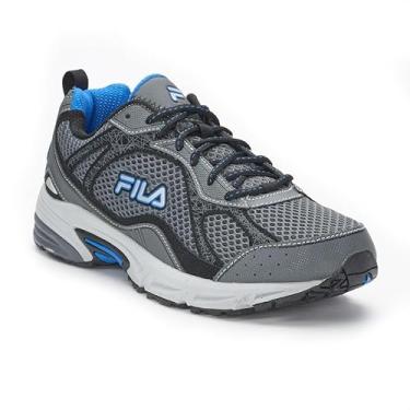 Imagem de Fila Windshift 15 Tênis de corrida masculino, tamanho: 42, cinza claro, Azul, 42