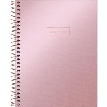 Imagem de Caderno Espiral Colegial West Village Metalizado CD 160F