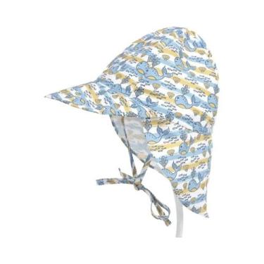 Imagem de Chapéu De Sol De Verão Para Bebês SPF50+ Boné De Praia Para Meninos E 