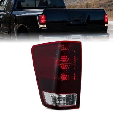 Imagem de Nilight Conjunto de lanterna traseira compatível com Nissan Titan 2004 2005 2006 2007 2008 2009 2010 2011 2012 2013 2014 2015 Nissan Titan luz traseira estilo OE lente de substituição do lado do