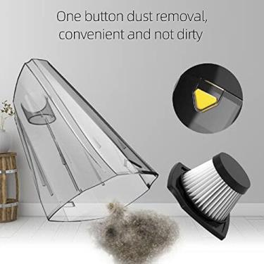 Imagem de Limpador portátil 7000PA de sucção sem fio 120W alta potência 2200mah recarregável leve manual úmido e seco