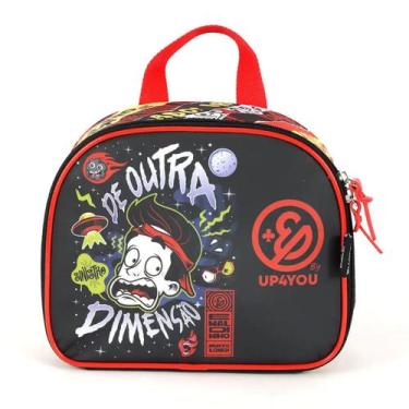 Imagem de Lancheira Termica Escolar Merendeira Infantil Enaldinho - Up4You, Pret