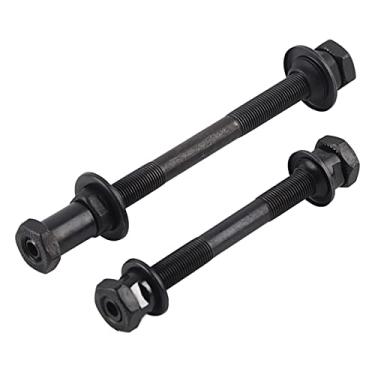 Imagem de Cryfokt Cubo de Bola de Eixos Dianteiros e Traseiros de Liberação Rápida Durável de Aço para Bicicleta Mountain, 1 par, Eixos Ocos, Adequado para Entusiastas de