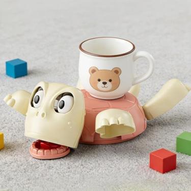 Imagem de Porta-copos de tartaruga rosa para copos de café e vinho, decoração de casa e acessórios de cozinha, presente de mordaça para amantes de tartarugas