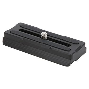 Imagem de Mbeysaq Placa de liberação rápida otimizada para estabilizador DJI RSC 2. Estrutura de liga alongada, parafuso de 1/10.2 cm, compatibilidade de câmera universal e design reforçado para fixação rápida