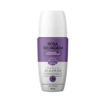 Imagem de Desodorante Roll-on Clareador Rosa Selvagem Algodão 85ml - Rosa Mosque