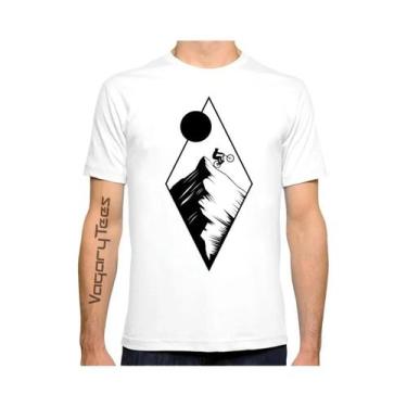 Imagem de Camiseta Masculina De Verão Com Estampa MTB Para Ciclismo Downhill Cas