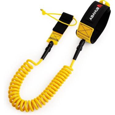 Imagem de Correa para Tabla de Surf Abahub Premium Coil SUP 10 pies Amarilla