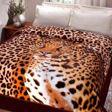 Imagem de Cobertor Casal Jolitex 1,80x2,20m Leopardo