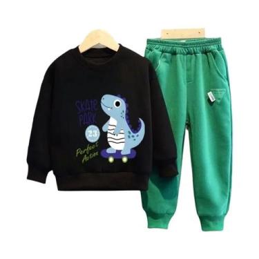 Imagem de Conjunto De Roupas Infantis De Outono Para Meninos E Meninas Com Estam