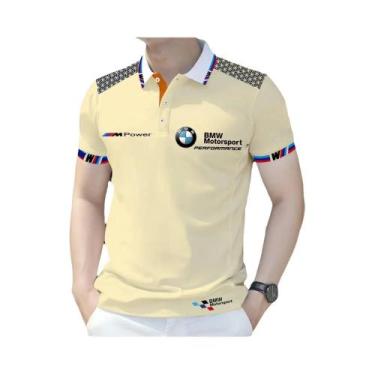 Imagem de Camisa Polo Masculina Solta De Secagem Rápida Para Verão, Traje De Cic