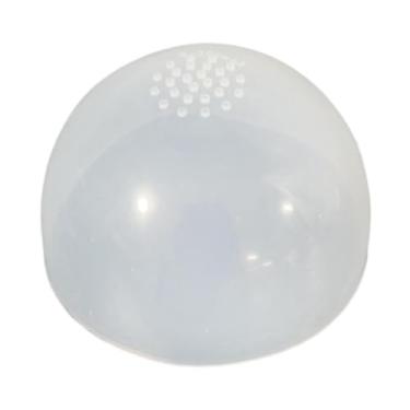 Imagem de Kokiya Touca de silicone transparente para peruca, acessório de proteção para cabeça de boneca, ideal para confecção de bonecas DIY. Multiuso, antiderrapante, 22 a 23 Cm