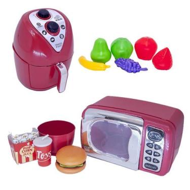 Imagem de Menino Cozinha Eletro Chefe Comida Air Fryer Frutinhas 12p - CLICKCOMP