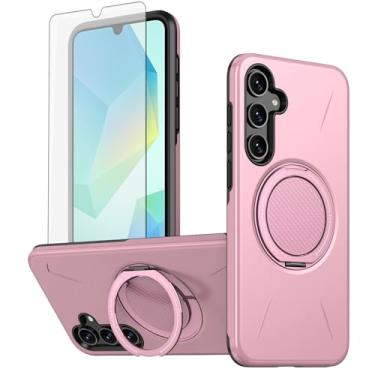 Imagem de Asuwish Capa de telefone compatível com A16/A17 4G/5G KP US rosa