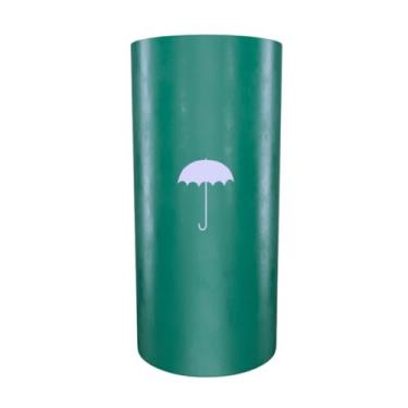 Imagem de Porta Guarda Chuva Plástico - Resistente, Reforçada, Multiuso, Escritório, Comércio, Casa.(Verde)