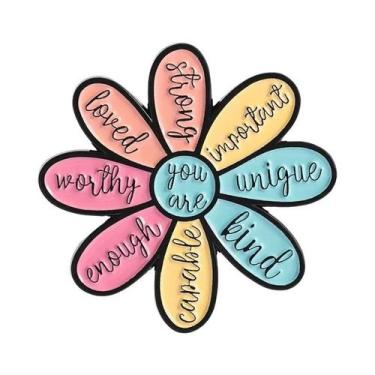 Imagem de Pins De Esmalte De Conscientização Sobre Autismo, Saúde Mental E Autoc