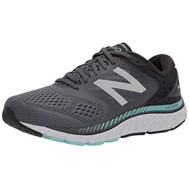 Imagem de New Balance Tênis de corrida feminino 940 V4, Chumbo/Fantasma/Glacial, 8.5 Narrow