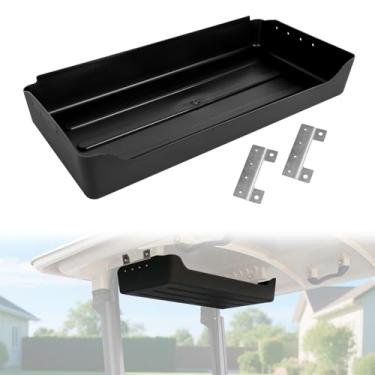 Imagem de CYOOYC Bandeja de armazenamento frontal para acessórios de carrinho de golfe Yamaha Drive2 G29, caixa de armazenamento de teto PP durável com kit de ferragens de montagem