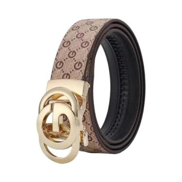 Imagem de Cinto Masculino De Couro Genuíno, Moda Casual, Cinto De Luxo Para Jean