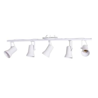 Imagem de Trilho Spot Direcionável Luminária Teto Preto/ Branco - SYKA LIGTH, 4 