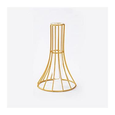 Imagem de U5GAAALPPQ9 Vaso decorativo retrô linha de ferro vaso de flores decoração de festa para casa suporte de planta de metal estilo nórdico sólido moderno vaso de ferro decoração de casa vaso de flores