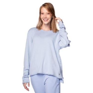Imagem de Blusa Feminina Biamar Mullet Algodão Azul-Feminino