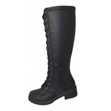 Imagem de Bota Montaria Coturno Estilo Militar Véria Feminina-Feminino