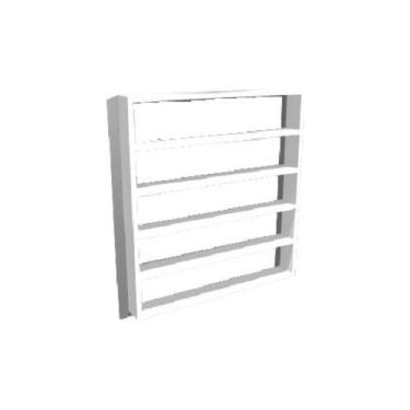 Imagem de Nicho Organizador Expositor 200 Esmaltes Mdf - Marcenaria Brasil, Bran