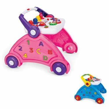 Imagem de Andador Infantil Bebê Educativo Mesa Com Som Atividades Didático - Pol