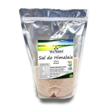 Imagem de Sal Rosa do Himalaia Fino Iodado Wenutri, 500g