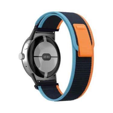 Imagem de Pulseira De Nylon Sport Loop Para Google Pixel Watch 3, Acessórios De 