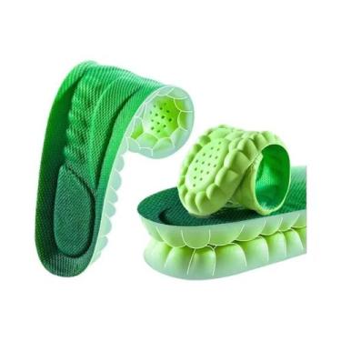 Imagem de Palmilhas Ortopédicas Unissex Super Macias Com Suporte De Arco 4D Para