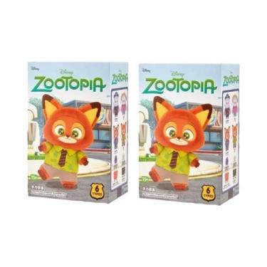 Imagem de Zootopia Nick E Judy: Bonecos De Vinil Em Caixa Surpresa, Pingentes De