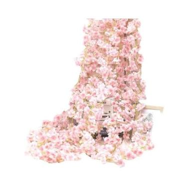 Imagem de Cordões De Flores De Sakura Artificiais Para Decoração De Casamento, A