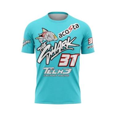 Imagem de Camiseta Casual Masculina De Secagem Rápida Para Verão, Corrida De Mot