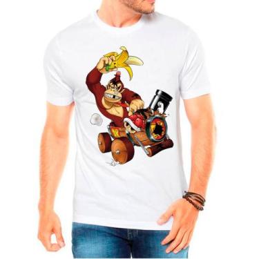 Imagem de Camiseta donkey kong jogos games camisa masculina lançamento 01 - DESI