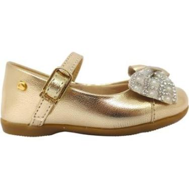 Imagem de Sapatilha Infantil Menina Casual Social Dia a Dia Passeio Com Laço e Strass Anatômica Pampilli 188.6-Feminino