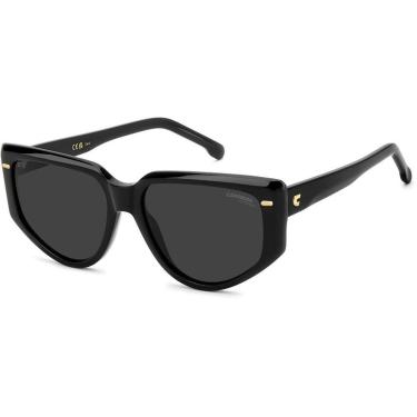 Imagem de Óculos de Sol Carrera 3082S 807 57IR Preto Feminino - Preto - Feminino - Único-Feminino